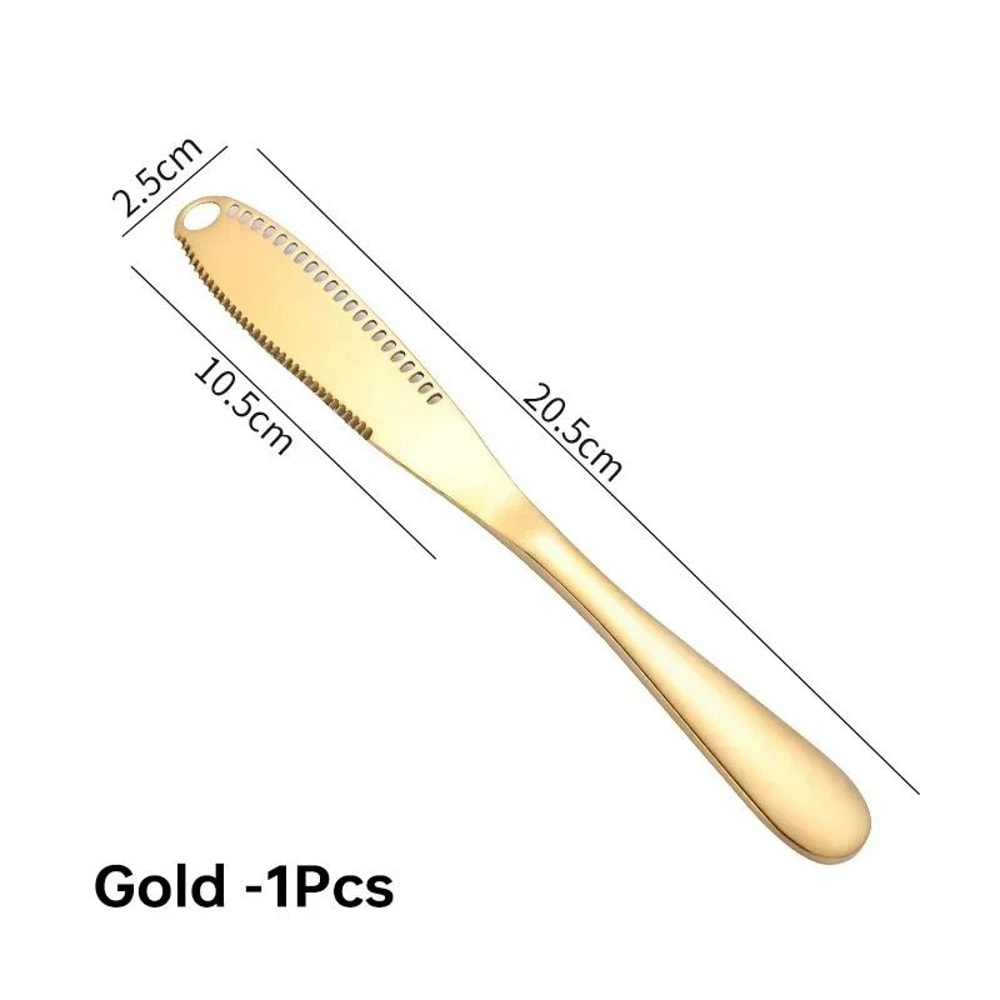 3in1 Stainless Steel Butter Jam Spreader 8