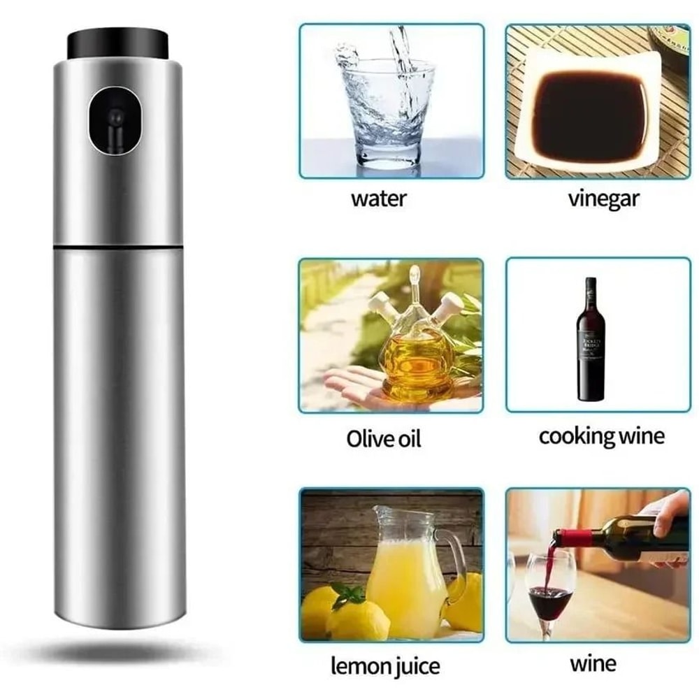 Precision Stainless Steel Culinary Oil Sprayer 4