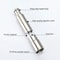 OneHanded Thumb Push Stainless Steel Spice Mill 4
