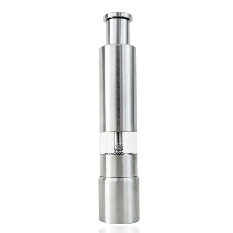 OneHanded Thumb Push Stainless Steel Spice Mill 6