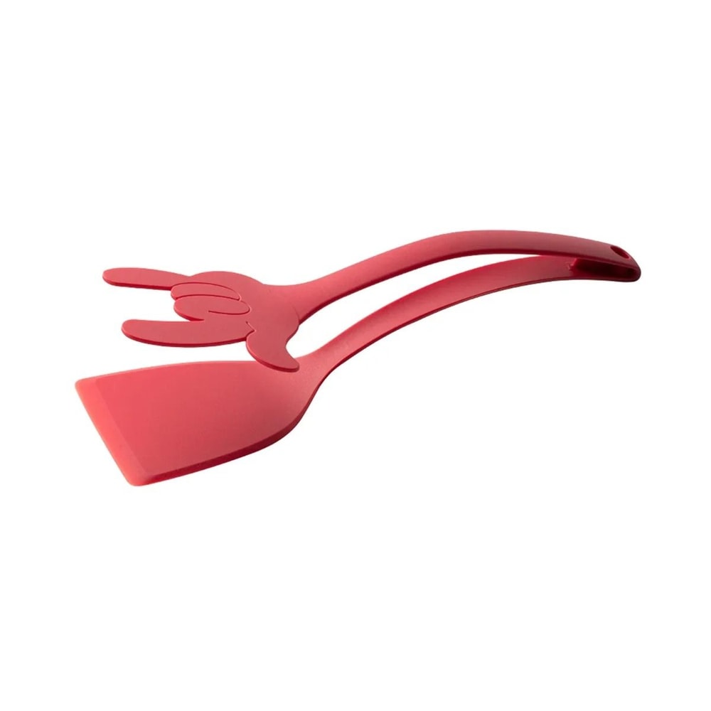 Silicone Grip And Flip Spatula Tongs 6
