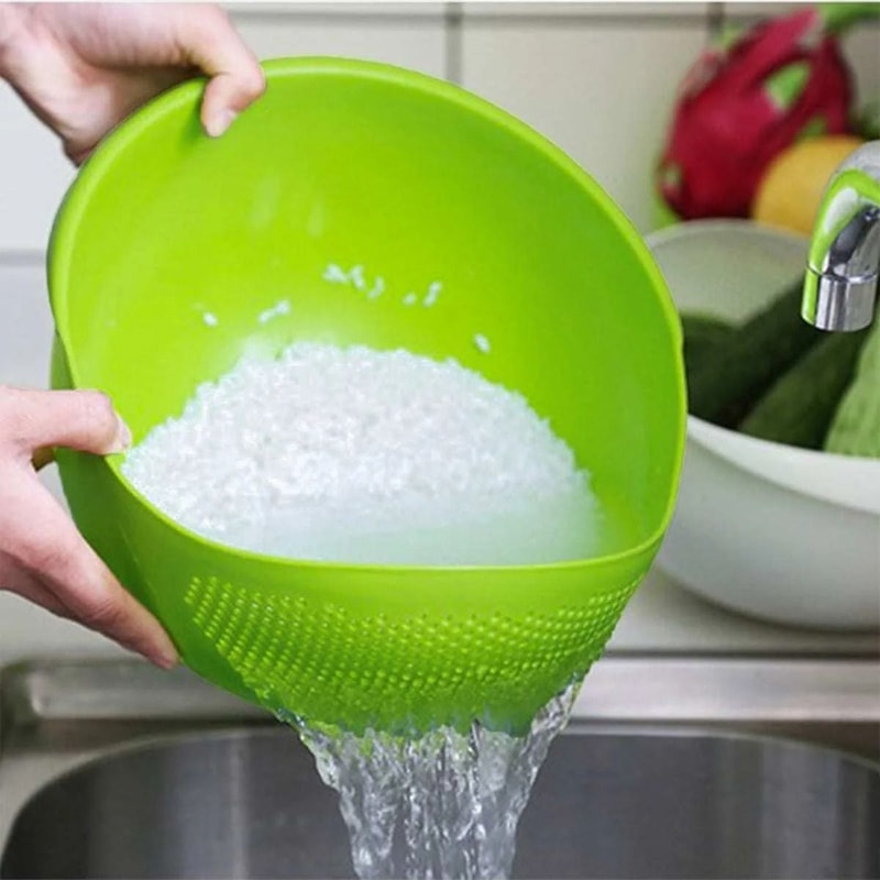 Multifunctional Kitchen Rice Washer Drainage Basin 4