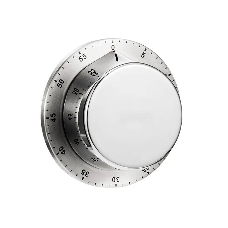 Magnetic Stainless Steel Mechanical Kitchen Timer 1