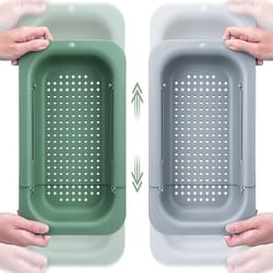 extendable over-the-sink universal colander