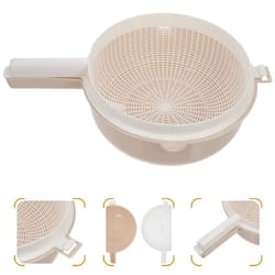 dual-layer precision handled colander & basin set