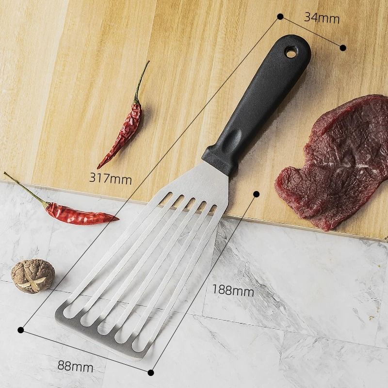 Stainless Steel Slotted Fish Spatula 8