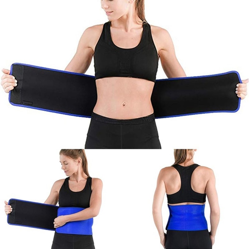 Waist Trimmer Belt for Workout Sweat, Core Support, and Better Posture Comfort