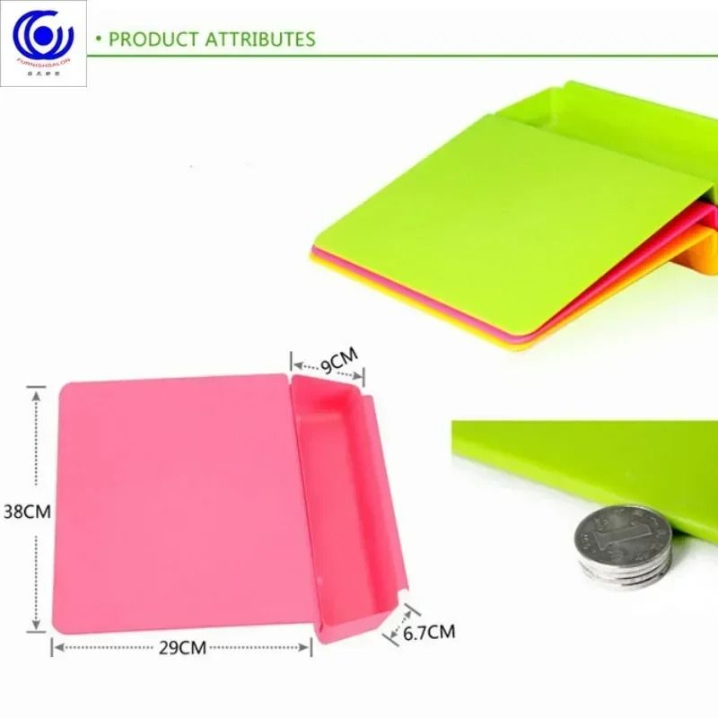 2in1 Candy Color Prep Station Chopping Board 5