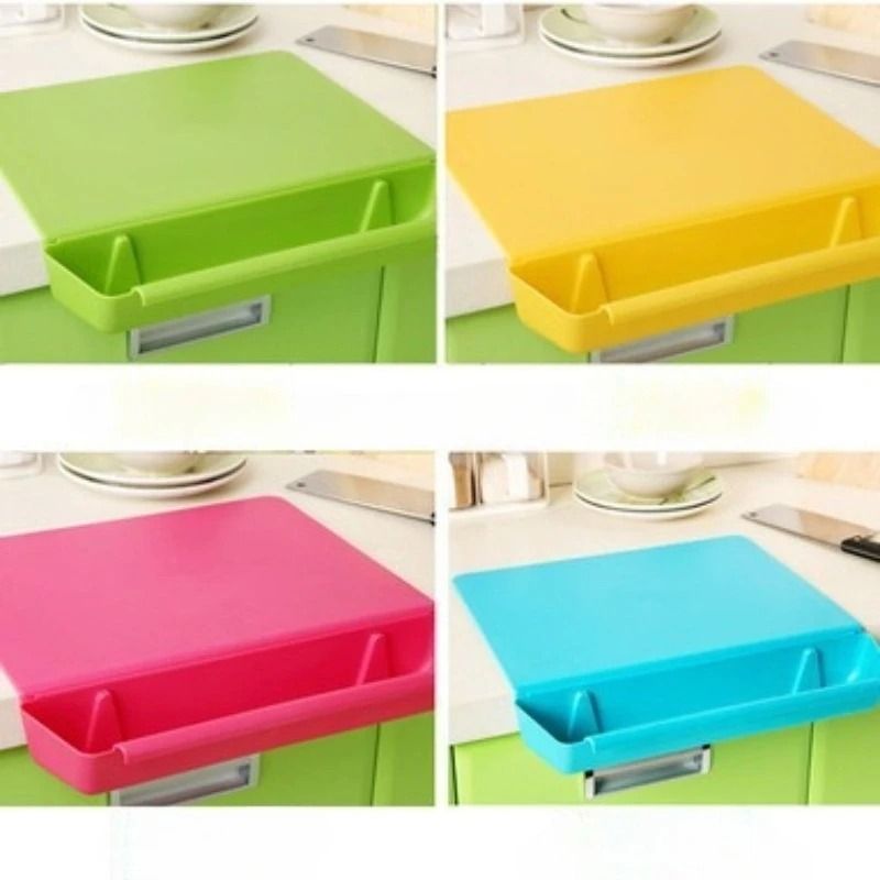 2in1 Candy Color Prep Station Chopping Board 1