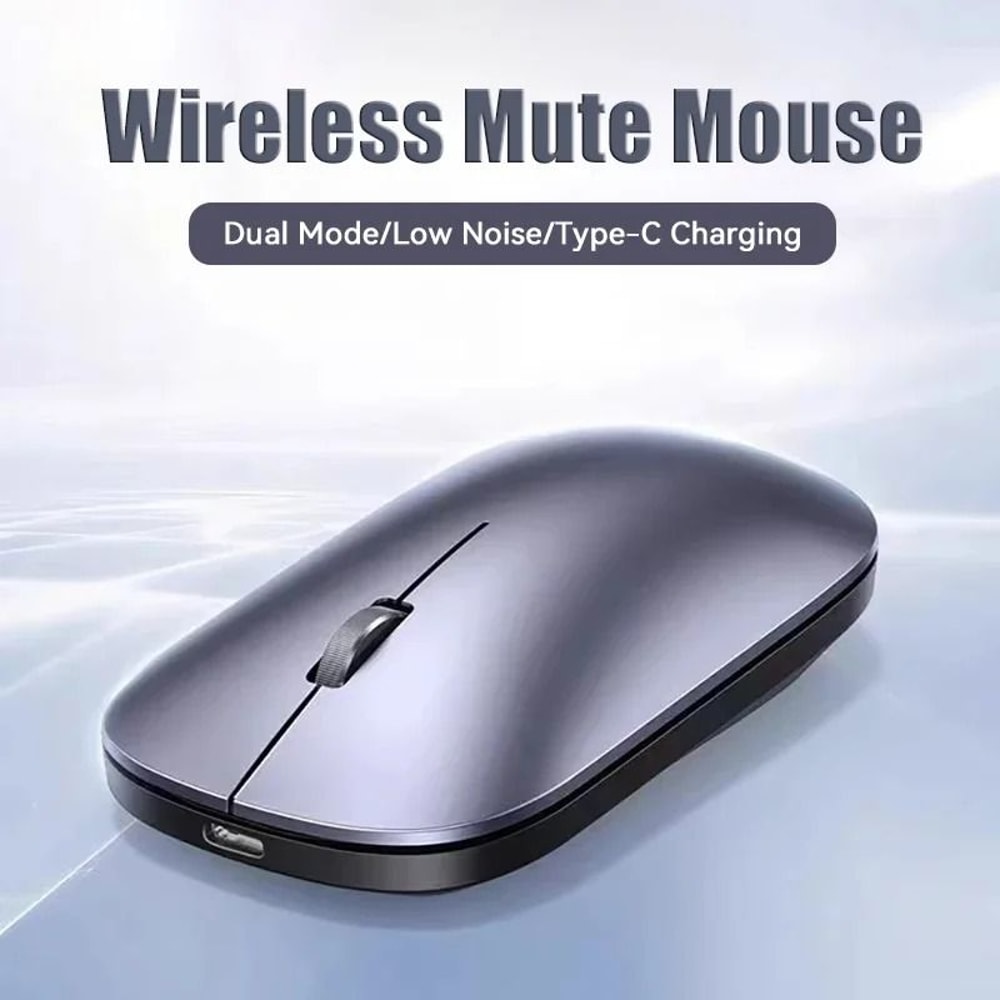 DualMode Silent Wireless Mouse 2