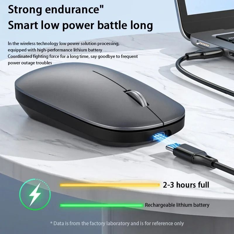 DualMode Silent Wireless Mouse 3
