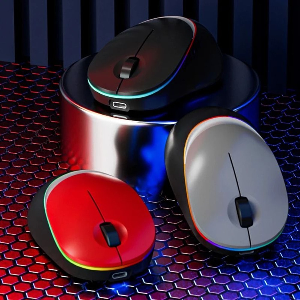 TripleChannel LightEmitting Wireless Mouse 0