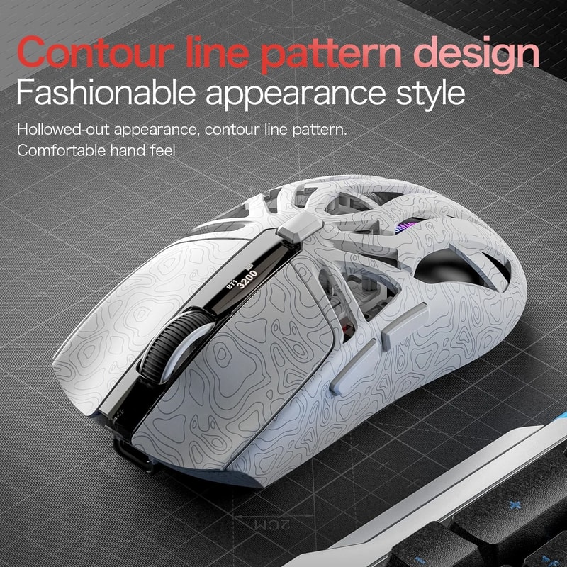 UltraLightweight TriMode Optical Gaming Mouse 4