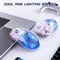 Transparent DualMode RGB Gaming Mouse With Digital Display 4
