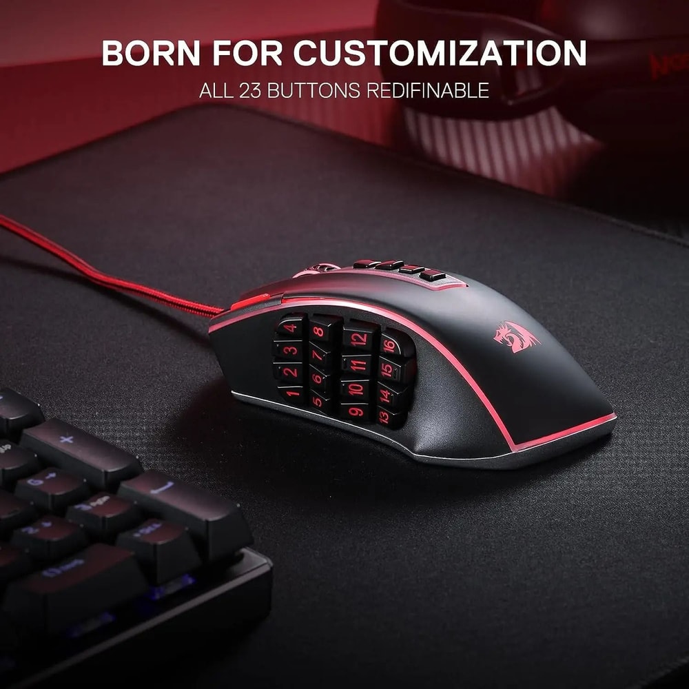 23Button HighPrecision MMO Gaming Mouse 2