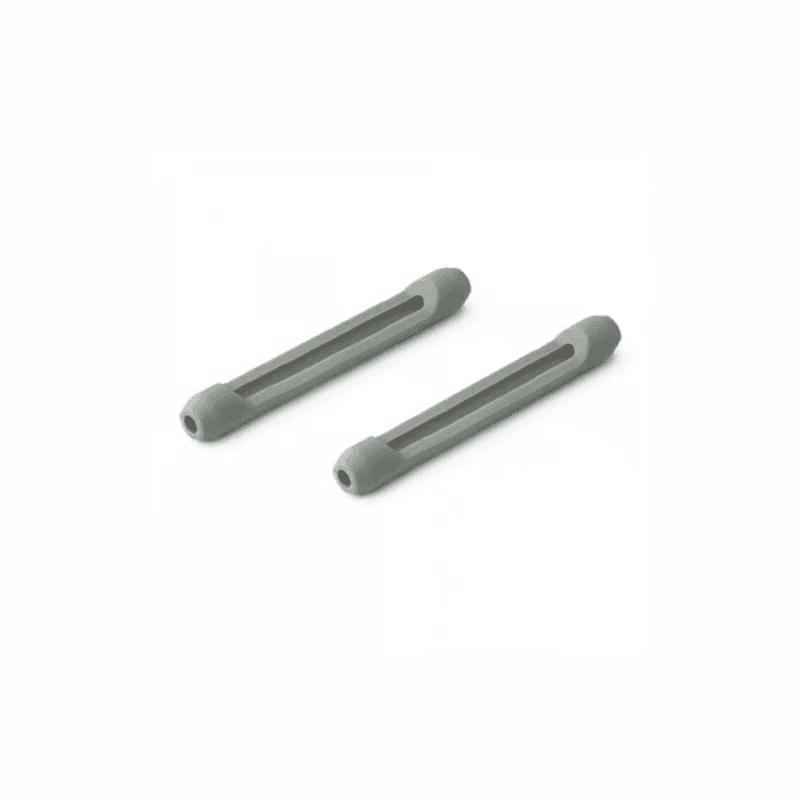 Silicone tips for allday eyewear comfort