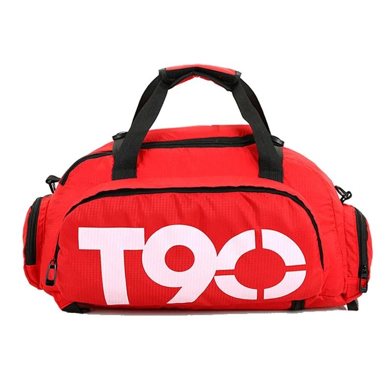 T90 Versatile Gym Backpack Travel Duffle Bag 10