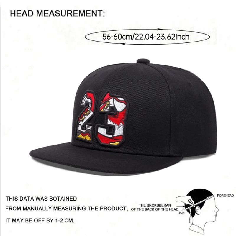 Street HipHop Flat Edge Baseball Hat 5