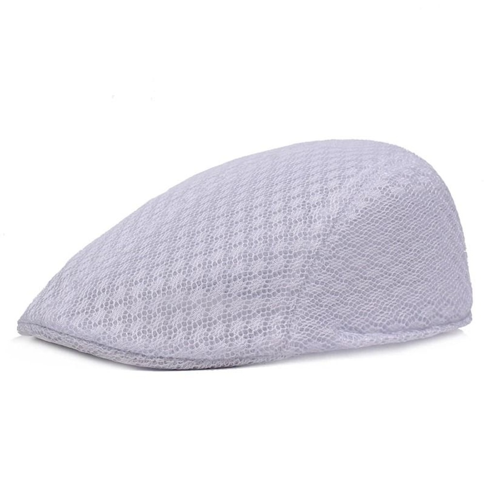 Summer Mesh Flat Cap Casual Beret 6