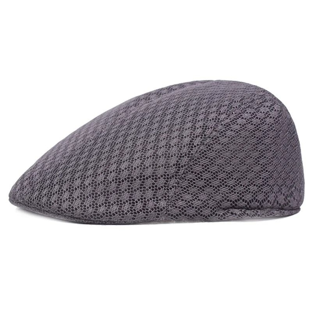 Summer Mesh Flat Cap Casual Beret 12