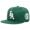 Los Angeles Earth Letter Embroidered Flat Edge Hat 9