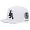 Los Angeles Earth Letter Embroidered Flat Edge Hat 7