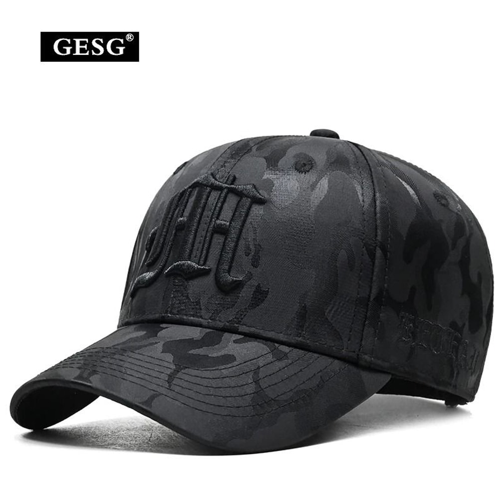 Tactical Camouflage Embroidered Baseball Cap 7