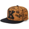New Printed K Letter FlatBrimmed HipHop Hat 7
