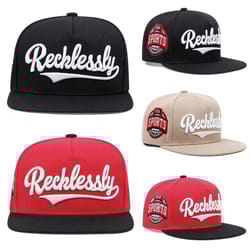 reek side usa embroidered flat edge hat