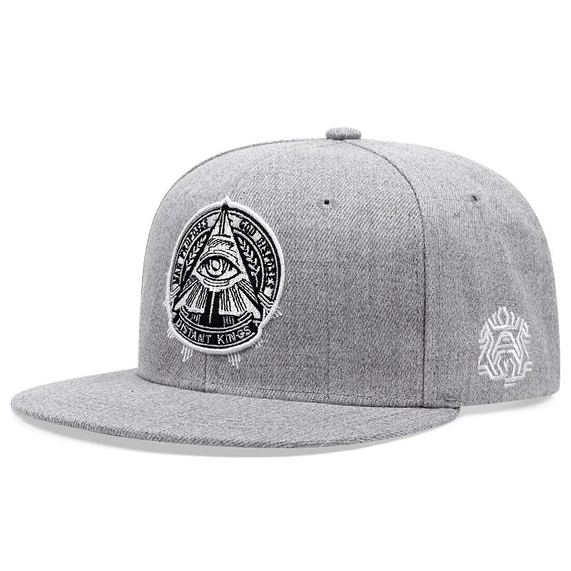 Eye Of God Flat Edge Mesh HipHop Hat 3