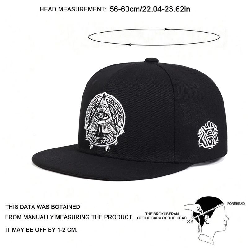 Eye Of God Flat Edge Mesh HipHop Hat 1