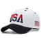USA Side American Flag Flat Edge Hat 3