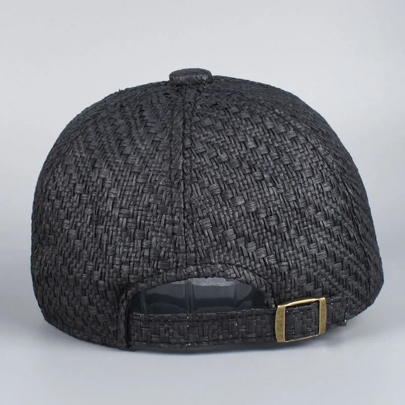 Professional Straw Mesh Baseball Cap Hybrid Sun Hat 5