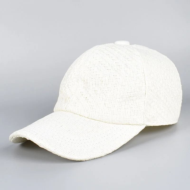 Professional Straw Mesh Baseball Cap Hybrid Sun Hat 7