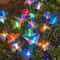 Solar Butterfly Flower Landscape Decoration Lights 4