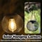 Metal Hollow Solar Lantern Garden Lamp 0