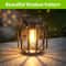 Metal Hollow Solar Lantern Garden Lamp 1