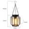 Metal Hollow Solar Lantern Garden Lamp 8