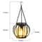 Metal Hollow Solar Lantern Garden Lamp 7