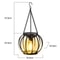 Metal Hollow Solar Lantern Garden Lamp 7