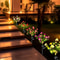 Waterproof Solar Azalea Flower Landscape Light 6