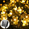 Solar Cherry Blossom Waterproof String Lights 6