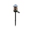 Cartoon Anime Resin Mushroom House Solar Landscape Light 9