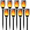 Solar Flashing Flame Outdoor Torch Light 0