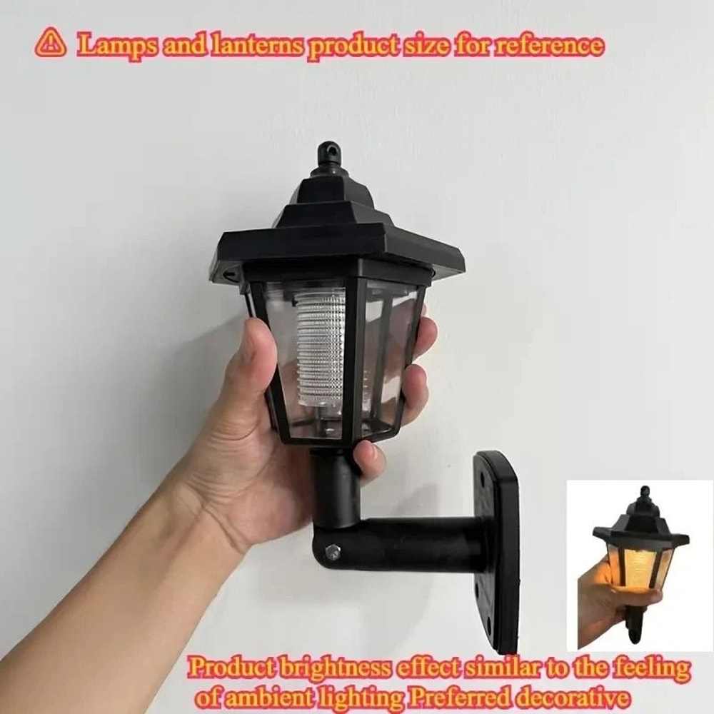 DualDirectional Solar Wall Atmosphere Lamp 2Set 1