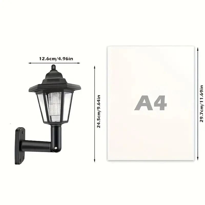 DualDirectional Solar Wall Atmosphere Lamp 2Set 4