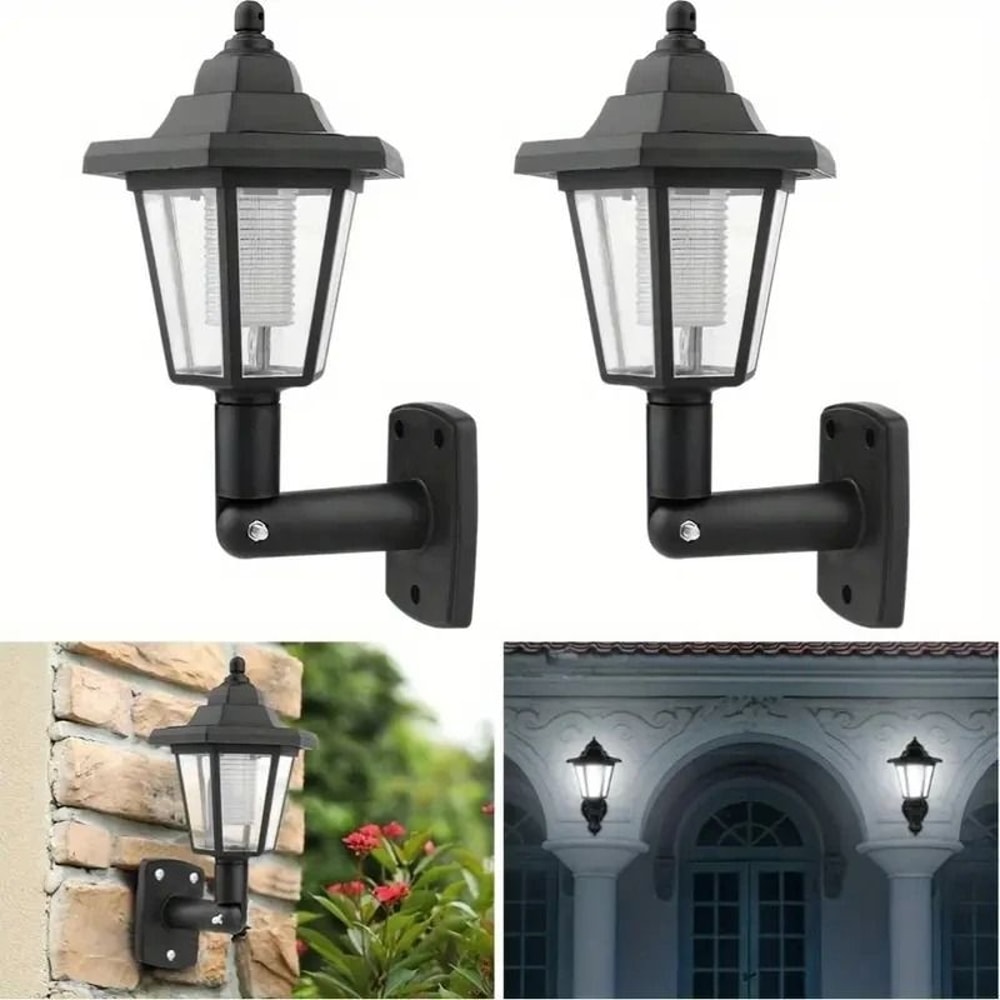 DualDirectional Solar Wall Atmosphere Lamp 2Set 5