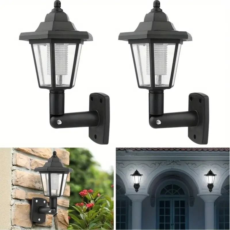 DualDirectional Solar Wall Atmosphere Lamp 2Set 5