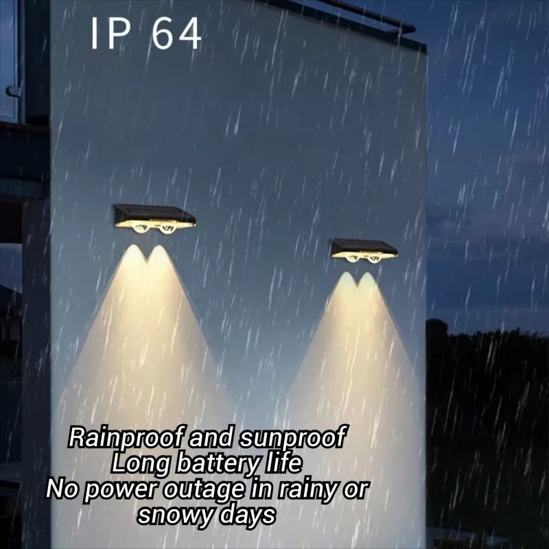 Outdoor Solar Fence Landscape Lamp 3