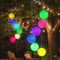 Colorful Solar Particle Ball Wind Chime Light 2